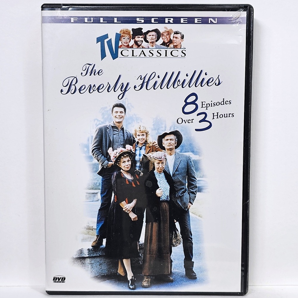 The Beverly Hillbillies TV Classics DVD 8 Episodes Platinum Disc‎ Comedy